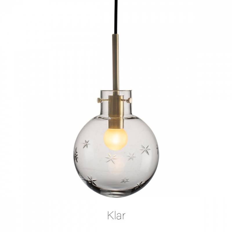 Bilde av Krystallkule stjernehimmel 120mm | Hadeland Glassverk Lights